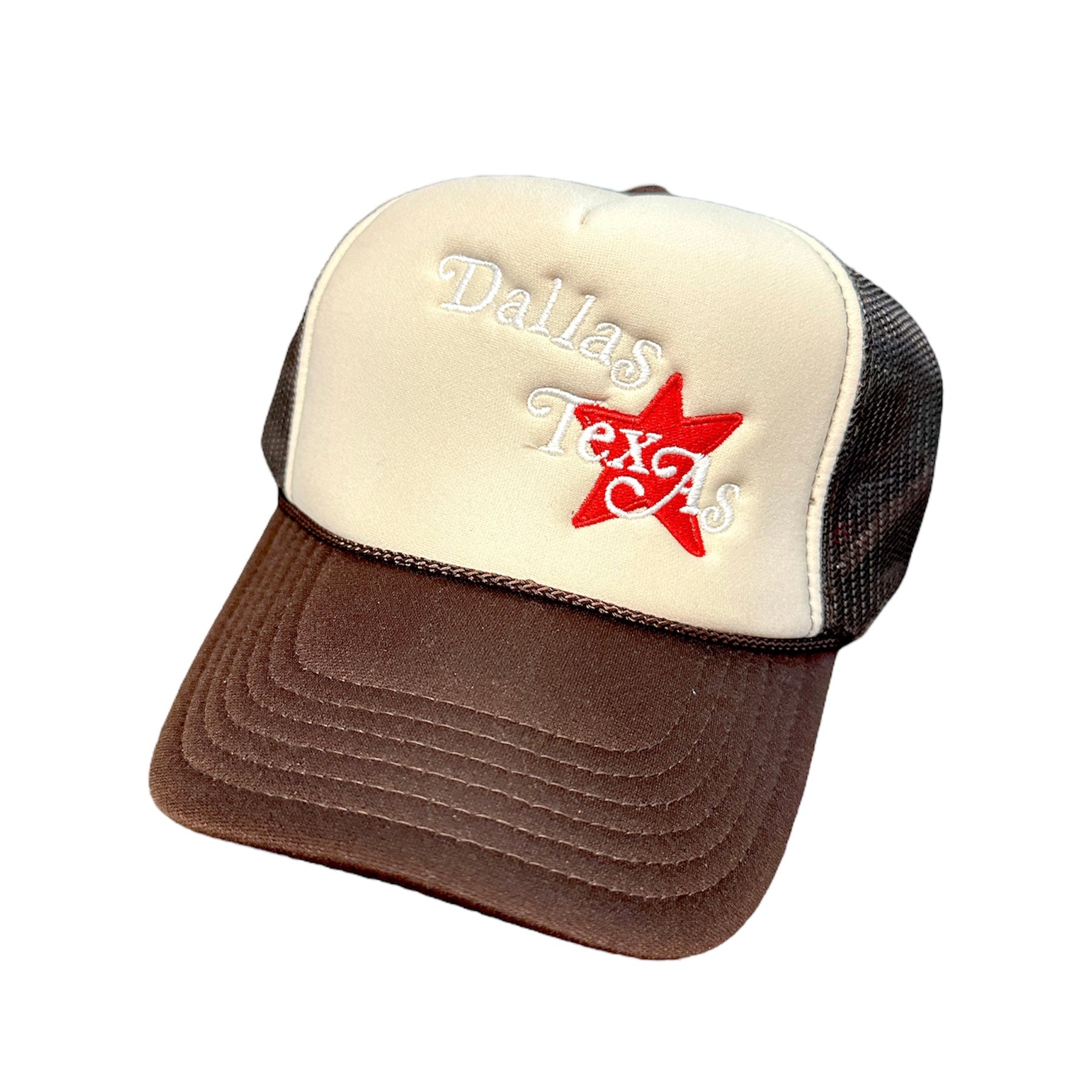 Dallas Cream Trucker Hat